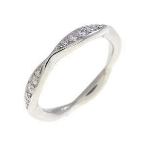 CHANEL Silver Diamond Ring